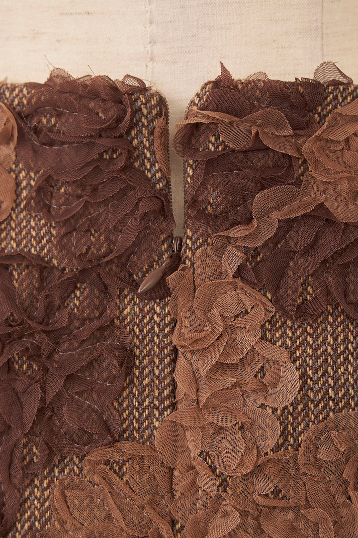 [予約]ブルームフラワーミニスカート