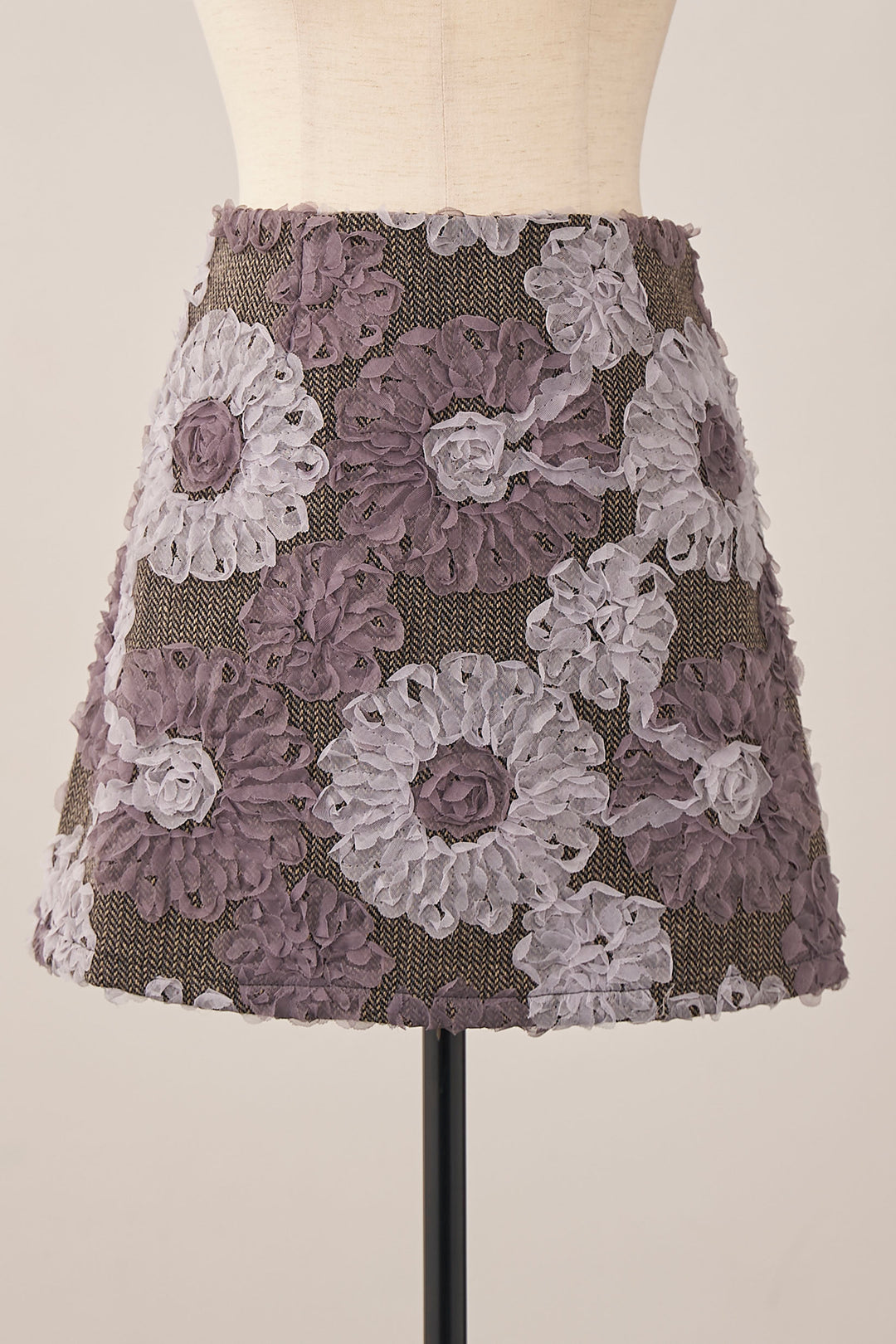[予約]ブルームフラワーミニスカート