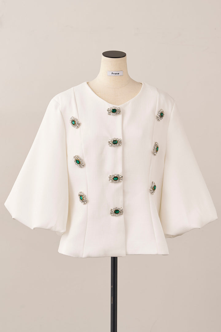 [予約]クラシカルビジュー美ラインジャケット