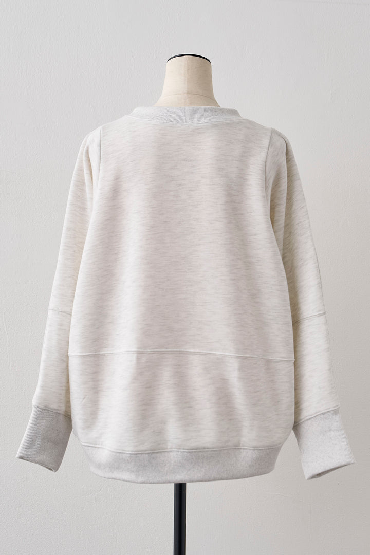 [予約]コクーンシルエットライトスウェットPO