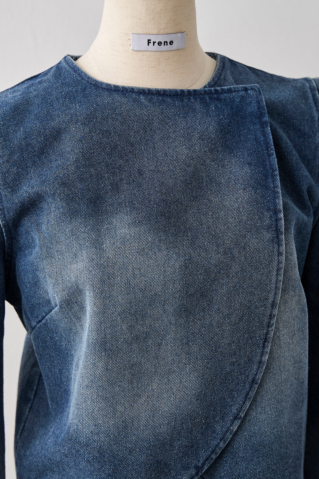 [予約]パフスリーブショートデニムジャケット