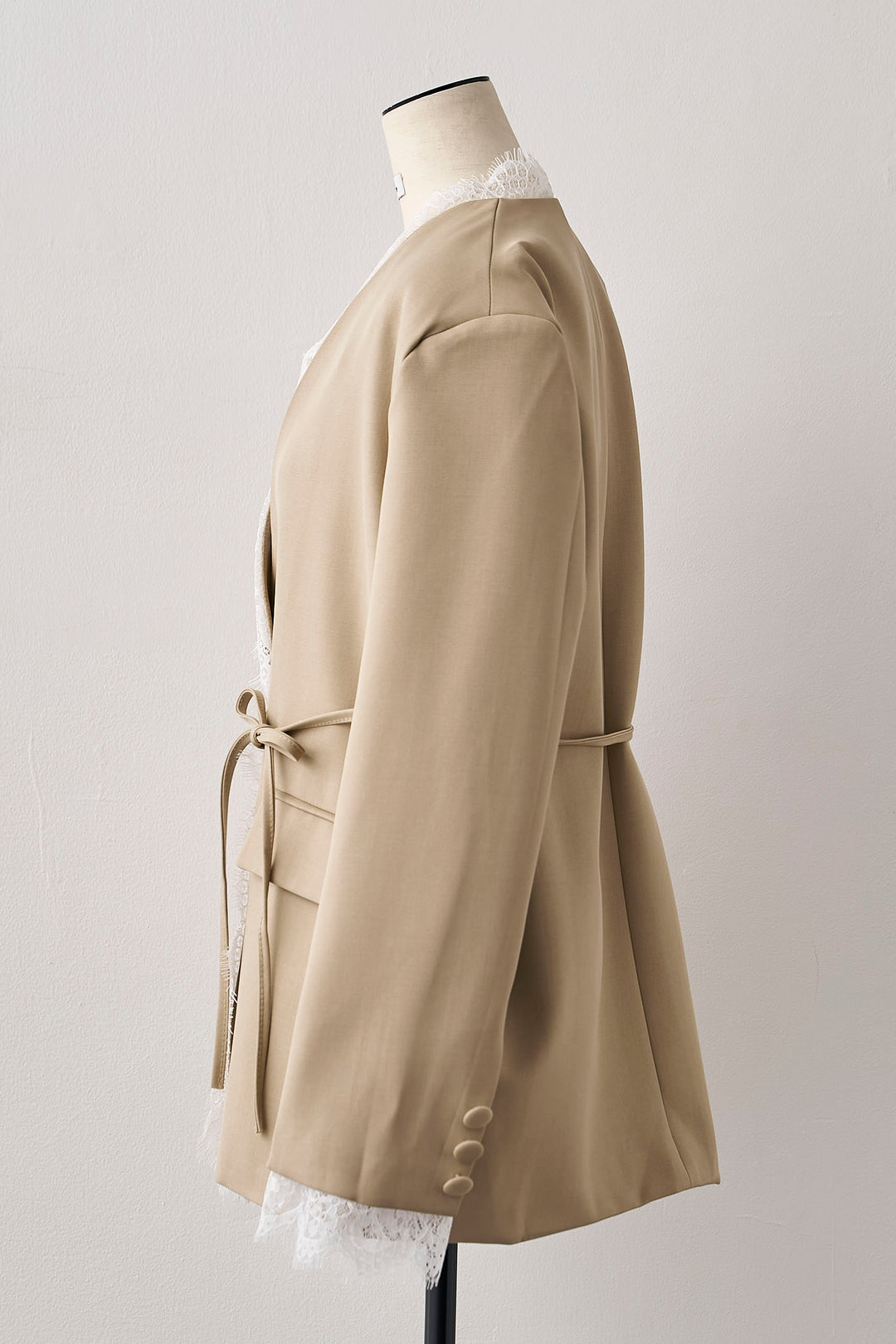 [予約]カシュクールレースドッキングジャケット