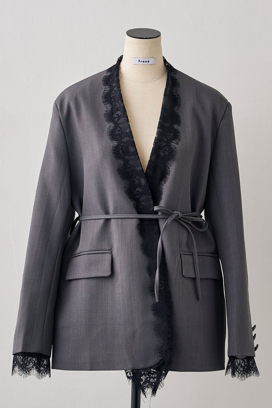 [予約]カシュクールレースドッキングジャケット