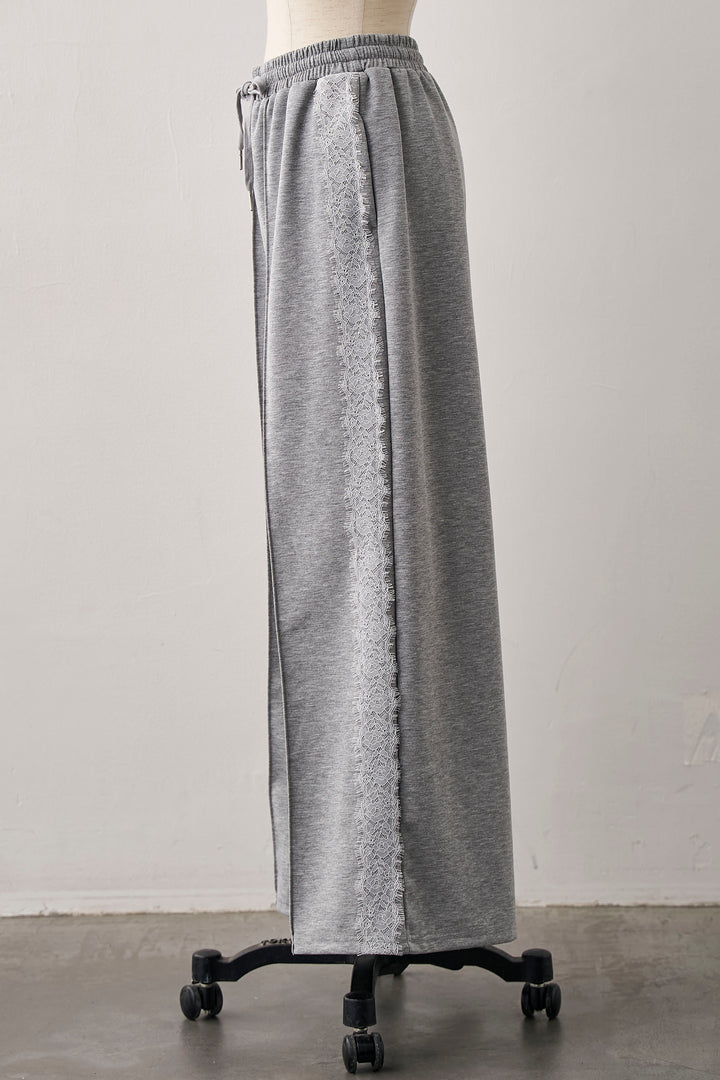 [予約]サイドレースWフェイスカットソーパンツ