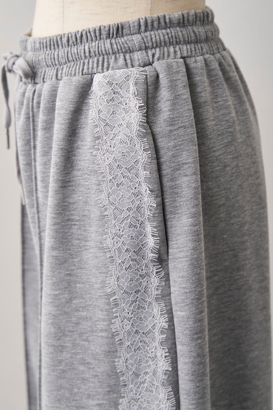 [予約]サイドレースWフェイスカットソーパンツ