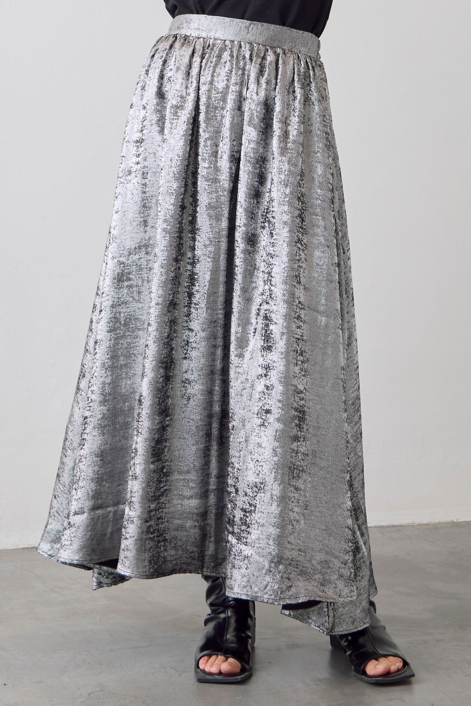 リボンジャガードフレアスカート　Frene好きに Skirt – Frene