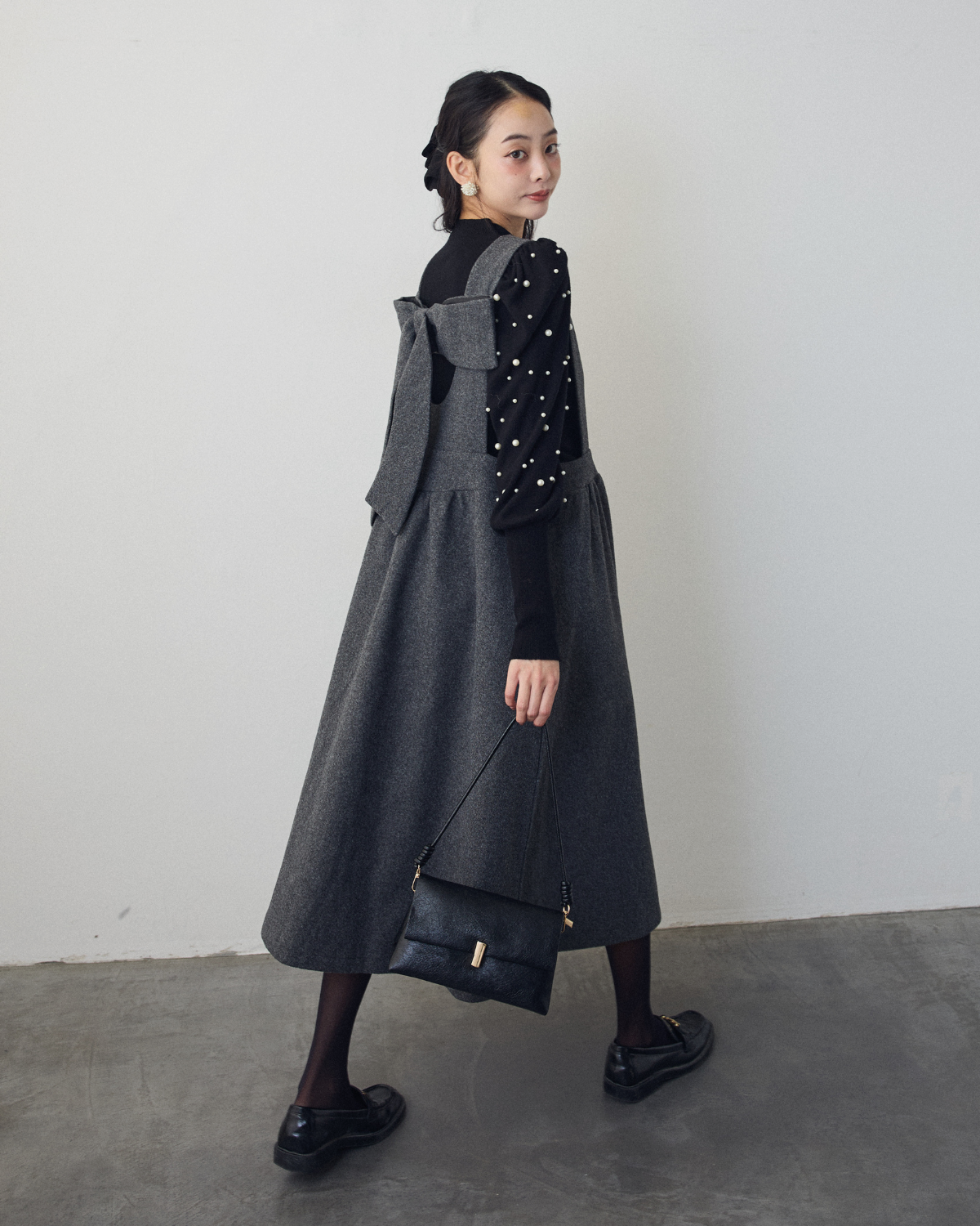 yori ボンディング ジレ ロングフリル 新品 大人気新品✴︎最新 yori ボンディング ジレ ロングフリル 新品 大人気新品✴︎最新